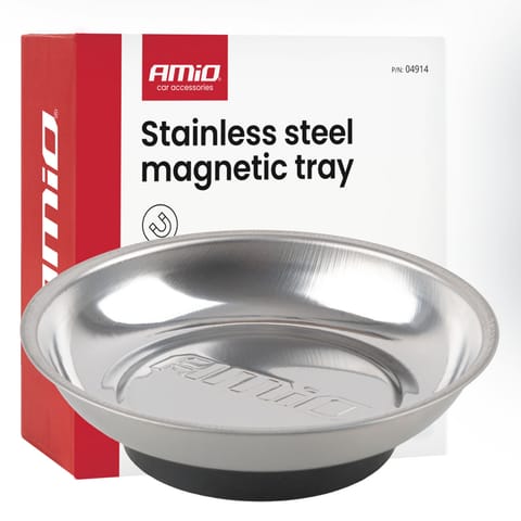 ⁨Miska magnetyczna ze stali nierdzewnej 110mm amio-04914⁩ w sklepie Wasserman.eu