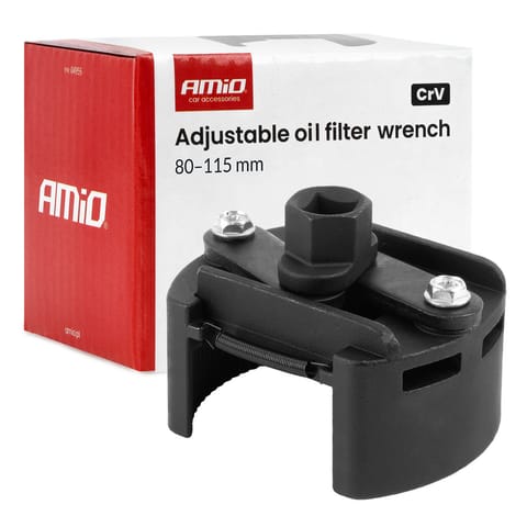 ⁨Klucz do filtra oleju nastawny 80?115 mm crv amio-04955⁩ w sklepie Wasserman.eu