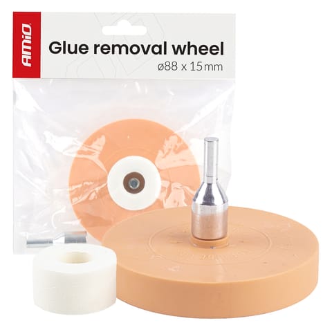 ⁨Krążek gumowy do usuwania kleju 88mm amio-04926⁩ w sklepie Wasserman.eu