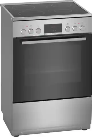 ⁨Bosch | Cooker | HKR39A250U | Hob type Vitroceramic | Oven type Electric | Stainless steel | Width 60 cm | Electronic ignition |⁩ w sklepie Wasserman.eu