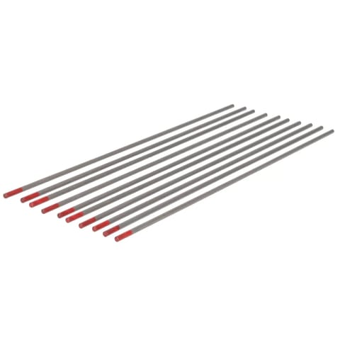 ⁨Elektroda wolframowa tig czerwona 1.6x175mm,10szt w etui⁩ w sklepie Wasserman.eu
