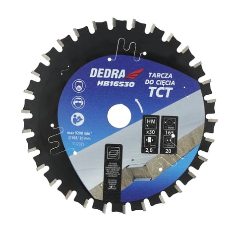 ⁨Tarcza tct multi-funkcyjna, do sandwichy 165x1.6x2.0mm⁩ w sklepie Wasserman.eu