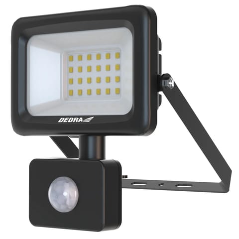⁨Lampa naścienna slim 20w smd led czujnik ruchu, 1800lm, ip44⁩ w sklepie Wasserman.eu