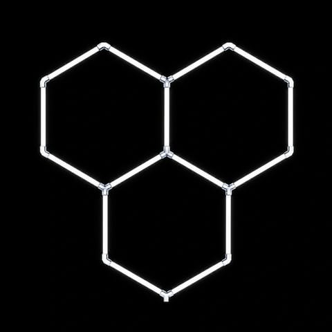 ⁨ZD211A Lampa led 3 hexagony 164x163cm⁩ w sklepie Wasserman.eu