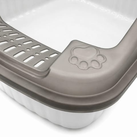 ⁨ZW49A Kuweta dla kota szara xl⁩ w sklepie Wasserman.eu