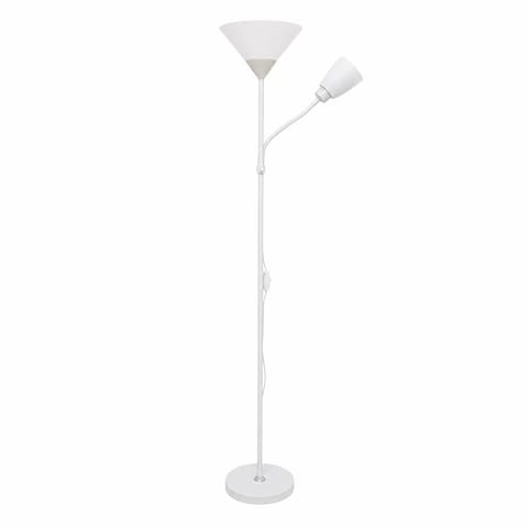 ⁨ZD187A Lampa podłogowa 165cm 2xe27 biała⁩ w sklepie Wasserman.eu