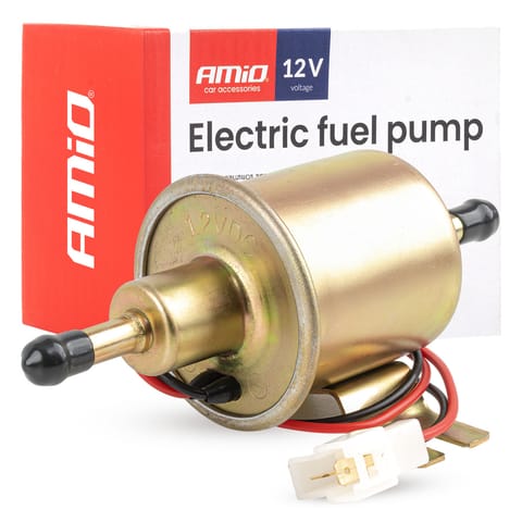 ⁨Elektryczna przepływowa pompa do paliwa 8mm 12v amio-04924⁩ w sklepie Wasserman.eu