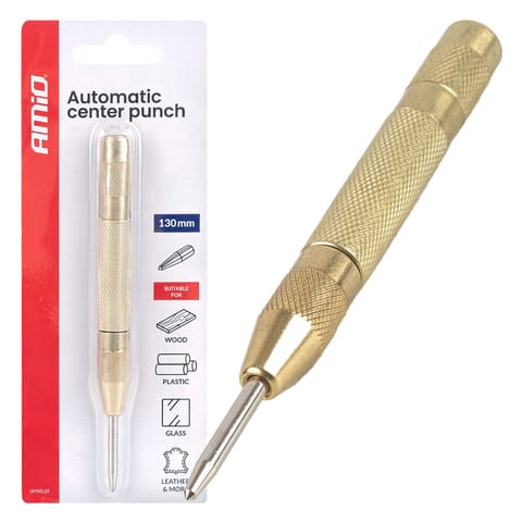 ⁨Punktak automatyczny 130mm amio-04925⁩ w sklepie Wasserman.eu