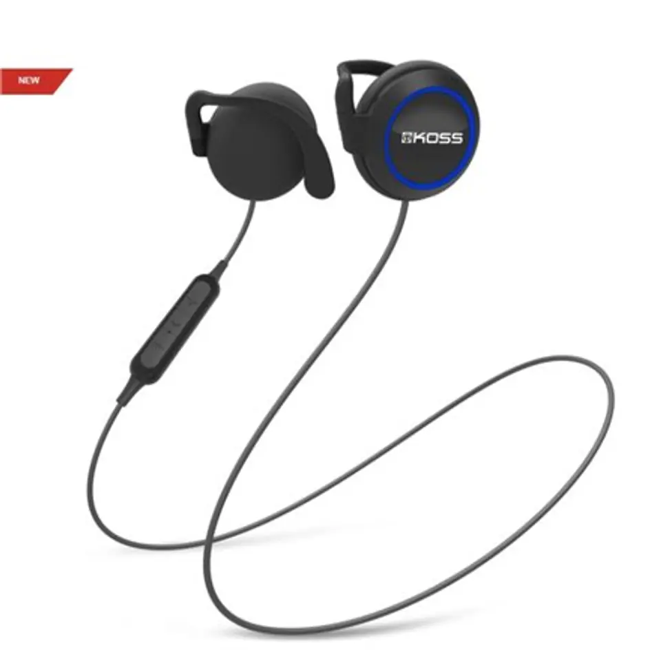 ⁨Koss Headphones BT221i In-ear/Ear-hook, Bluetooth, Microphone, Black, Wireless⁩ at Wasserman.eu