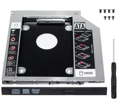 ⁨AK184B Kieszeń 2,5hdd 9,5 mm sata ssd⁩ w sklepie Wasserman.eu
