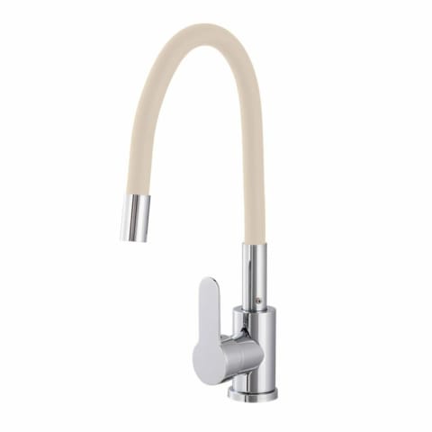 ⁨DA543A Bateria kuchenna beżowa elastyczna wylewka⁩ w sklepie Wasserman.eu