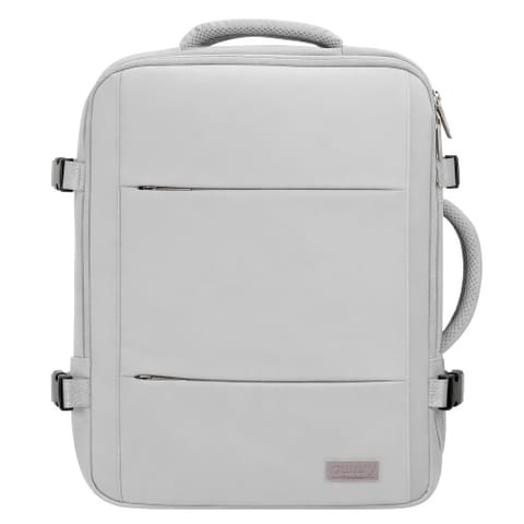 ⁨CR 6881 medium grey Plecak biznesowo-sportowy on-board free size 40x20x30 cm, 24l, 3 komory, 13 kieszeni, laptop 15,6 cali⁩ w sklepie Wasserman.eu