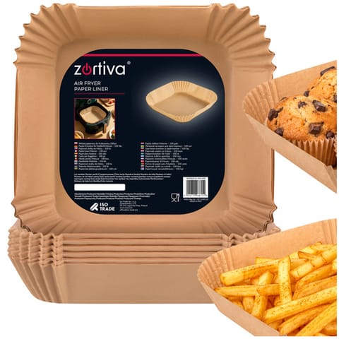 ⁨Wkład papierowy do frytkownicy 100szt. Zortiva⁩ w sklepie Wasserman.eu