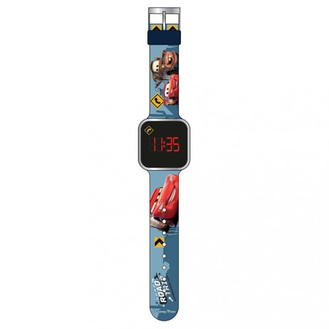 ⁨Zegarek cyfrowy led diakakis - cars⁩ w sklepie Wasserman.eu