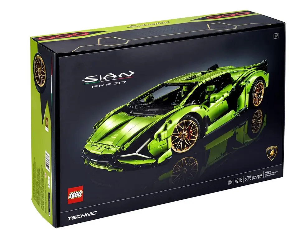 ⁨Klocki Technic 42115 Lamborghini  Sian FKP 37⁩ w sklepie Wasserman.eu