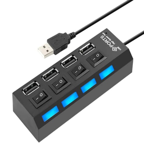 ⁨AK228A Hub 4xusb active with circuit breakers⁩ at Wasserman.eu
