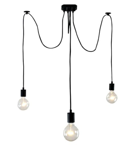 ⁨ZD74C Ceiling lamp 3-shoulder chandelier⁩ at Wasserman.eu