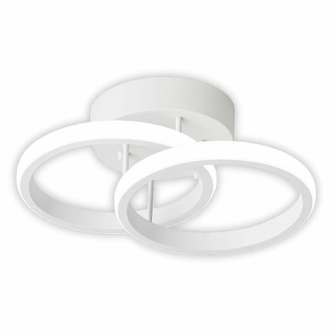 ⁨ZD110A Lampa żyrandol plafon led biała⁩ w sklepie Wasserman.eu
