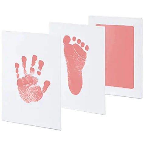 ⁨DA82B Niebrudzący odcisk rączki stópki 8x12,5 pink⁩ w sklepie Wasserman.eu