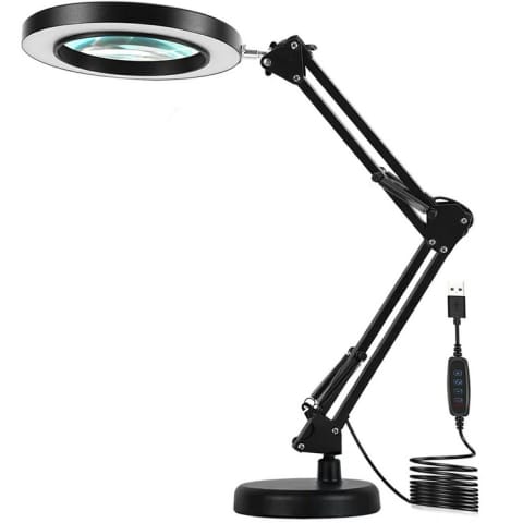 ⁨ZD144 Lampka lupa kosmetyczna biurkowa⁩ w sklepie Wasserman.eu