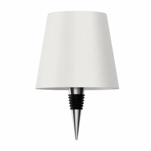 ⁨ZD167A Bezprzewodowa lampka nocna dotykowa na butelkę biała⁩ w sklepie Wasserman.eu