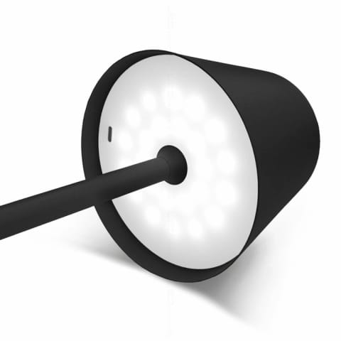 ⁨ZD173 Bezprzewodowa nocna lampka biurkowa biała⁩ w sklepie Wasserman.eu