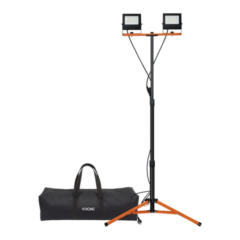 ⁨NIVALIS PRO LED zestaw naświetlaczy 2 x 30 W ze statywem, przewodem i torbą⁩ w sklepie Wasserman.eu