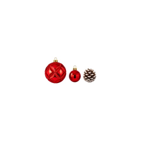 ⁨CHRISTMAS BALL SET28 RED SYXGJA-0426023⁩ at Wasserman.eu