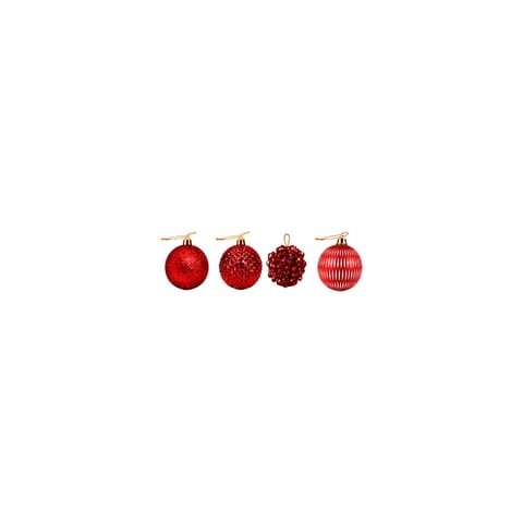 ⁨CHRISTMAS BALL GIFT SET40 RED SYXGJA-0426060⁩ at Wasserman.eu