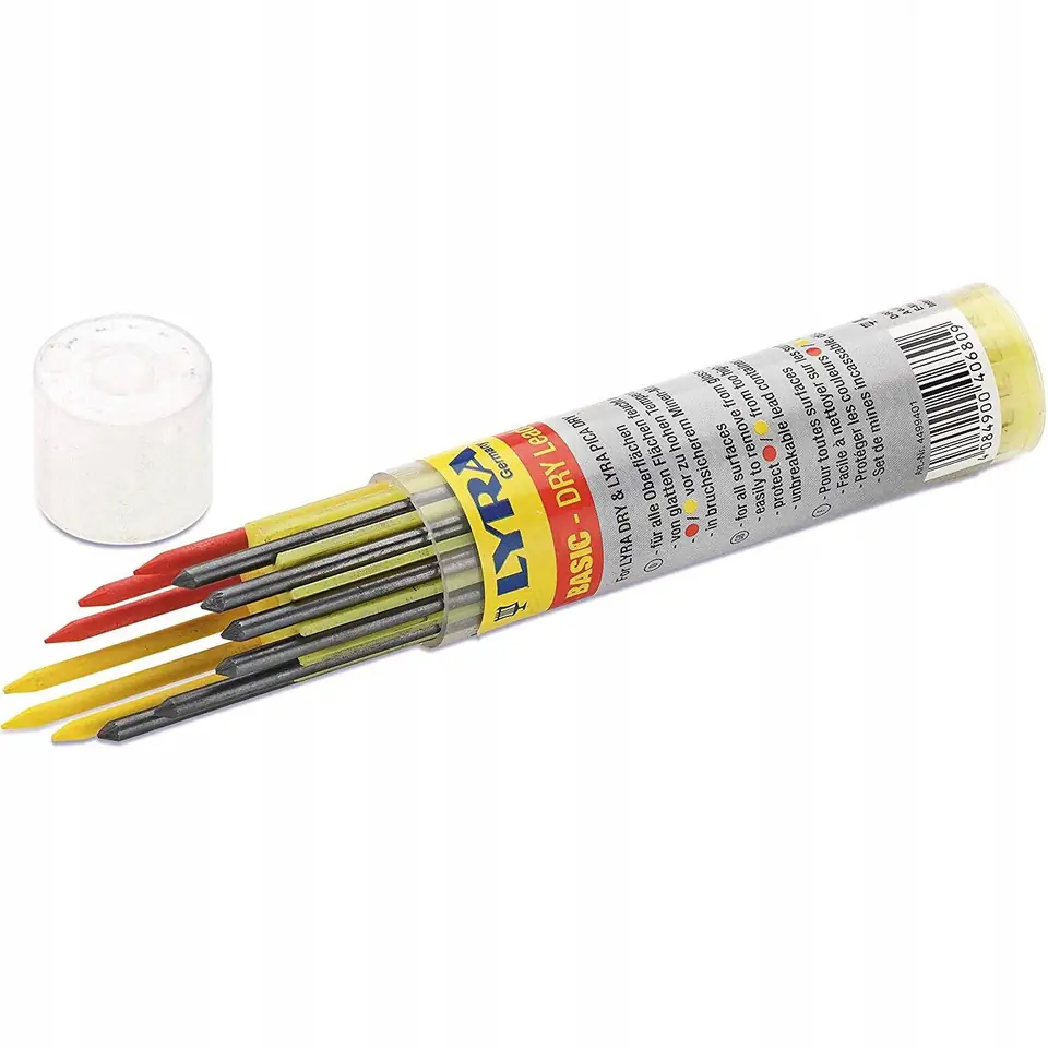 ⁨Insert:6*graphite,3*yellow,3*red for lyra-drybasic markers⁩ at Wasserman.eu