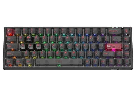 ⁨Klawiatura magnetyczna A4TECH BLOODY MS68 USB Magnetic Stellar Black⁩ w sklepie Wasserman.eu