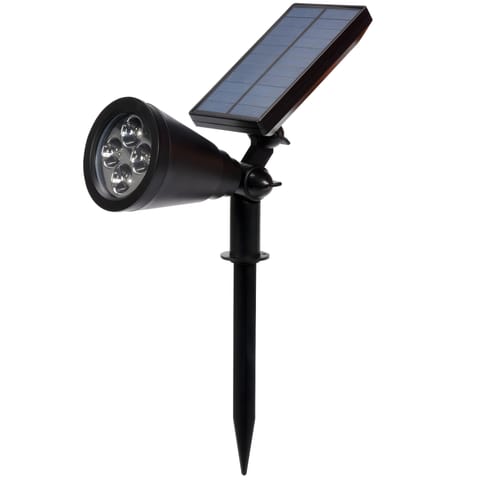 ⁨Solarna lampa ogrodowa led wbijana reflektor czujnik zmierzchu punktowa - or1226⁩ w sklepie Wasserman.eu