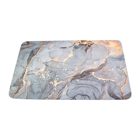 ⁨DA435B Dywanik łazienkowy marmur 50x80cm szara⁩ w sklepie Wasserman.eu