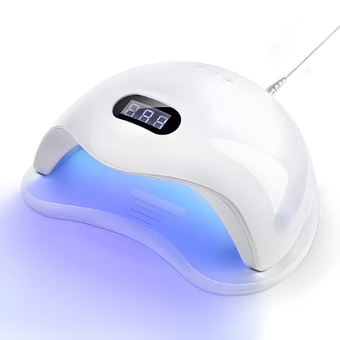 ⁨Lampa do paznokci uv led 48w do hybryd żeli lcd led usb manicure pedicure⁩ w sklepie Wasserman.eu