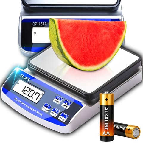 ⁨Waga elektroniczna sklepowa kuchenna gastronomiczna licząca sztuki 15kg 1g⁩ w sklepie Wasserman.eu