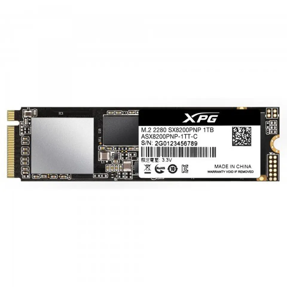 ⁨XPG SX8200 Pro M.2 1000 GB PCI Express 3.0 3D TLC NVMe⁩ at Wasserman.eu