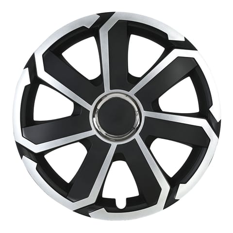 ⁨Kołpak samochodowy aerospin 16" cali czarno-srebrny⁩ w sklepie Wasserman.eu