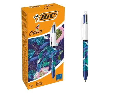 ⁨Długopis 4 Colours Hydro Purple (12szt) BIC⁩ w sklepie Wasserman.eu