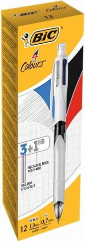 ⁨Długopis 4 Colours z ołówkiem (12szt) BIC⁩ w sklepie Wasserman.eu