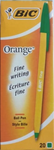 ⁨Długopis Orange Original zielony (20szt) BIC⁩ w sklepie Wasserman.eu