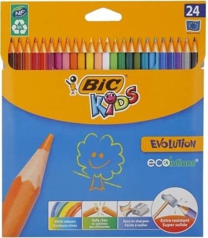⁨Kredki ołówkowe Kids Evolution ECOlutions 24 kol⁩ w sklepie Wasserman.eu