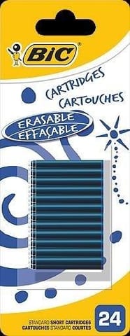 ⁨Naboje do piór niebieskie 24 sztuki BIC⁩ w sklepie Wasserman.eu