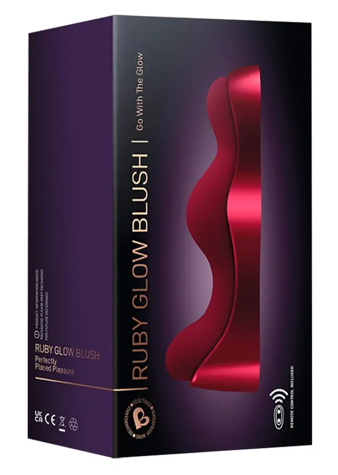 ⁨Ruby Glow Blush Rocks Off G-Spot Vibrator⁩ at Wasserman.eu