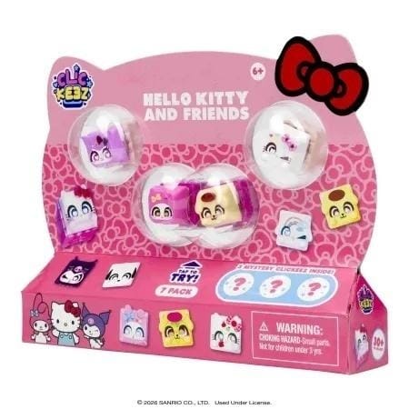 ⁨Hello Kitty & Friends ClickKeez 7szt⁩ w sklepie Wasserman.eu