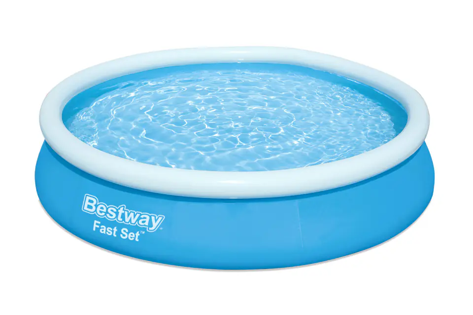 ⁨Bestway 57274 BASEN ROZPOROWY FAST SET Z POMPĄ FILTRACYJNĄ 3.66m x 0.76m⁩ w sklepie Wasserman.eu