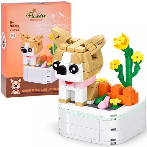⁨Klocki techniczne Seria: pieski na podstawce Shiba Inu 210ele ZA6620 H⁩ w sklepie Wasserman.eu