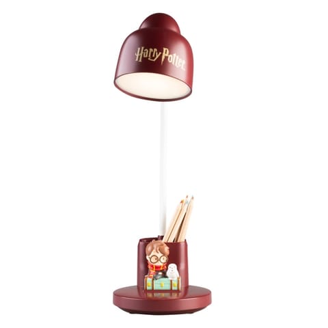 ⁨Harry Potter - Elastyczna lampka na biurko LED dla dzieci z organizerem bezprzewodowa USB-C z regulacją jasności⁩ w sklepie Wasserman.eu