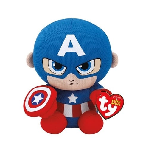 ⁨BEANIE BABIES CPT AMERICA 15CM⁩ w sklepie Wasserman.eu