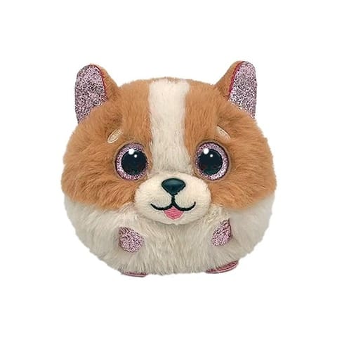⁨Mascot TY Dog brown-white⁩ at Wasserman.eu