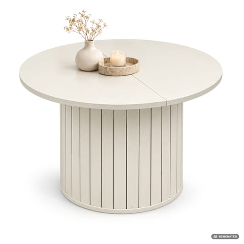 ⁨Stolik kawowy okrągły NUBO 60 cm Kaszmir⁩ w sklepie Wasserman.eu